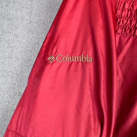Columbia Jacket Women’s Large Maroon Interchange Omni Shield Lined Ski Jacket - Picture 9 of 11